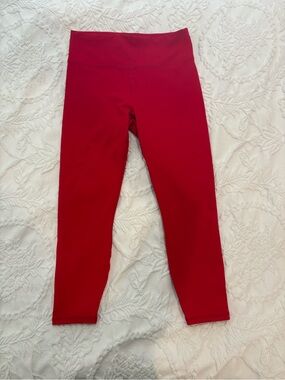 Fabletics Red High-Waist Active Leggings
